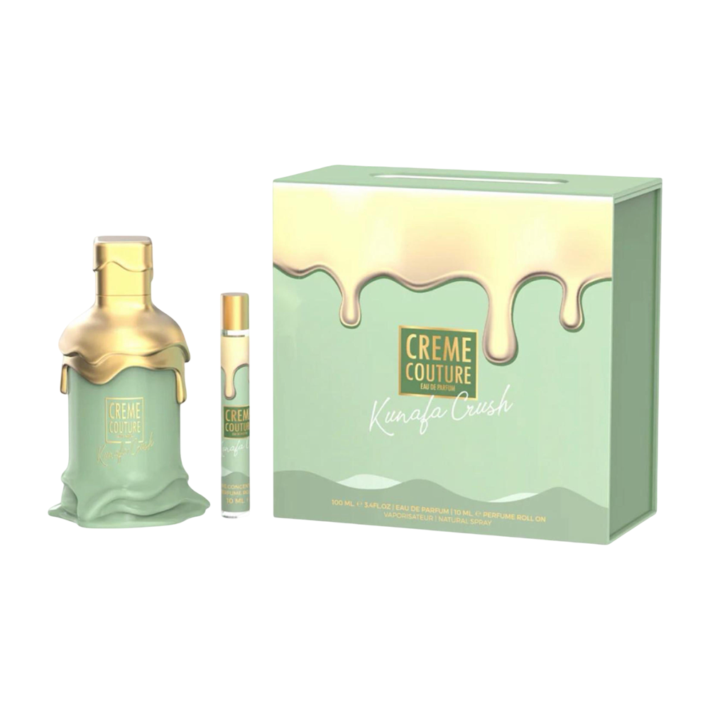 LECHAMEAU CREME COUTURE KUNAFA CRUSH WOMEN 3.4 OZ EDP SP 0.33 OZ ROLL ON