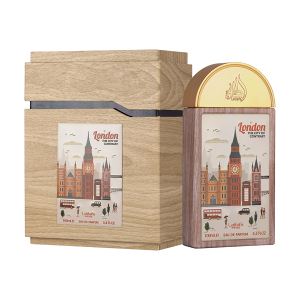 LATTAFA PRIDE LONDON THE CITY OF CONTRAST 3.4 OZ EDP