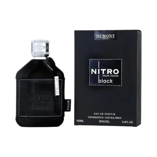 nitro-black.png DUMONT NITRO POUR HOMME BLACK 3.4 OZ EDP SP