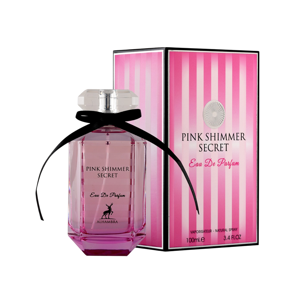 MAISON ALHAMBRA PINK SHIMMER SECRET 3.4 OZ EDP SP