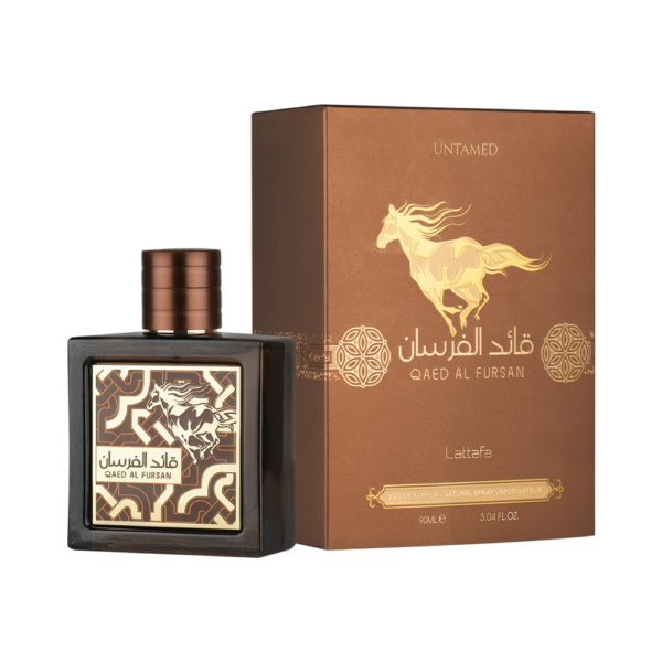 qaedalfursanUntamed2.png LATTAFA QAED AL FURSAN UNTAMED 3.4 OZ EDP SP