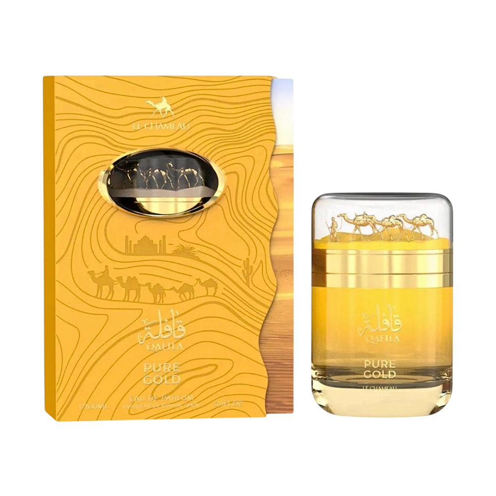 LE CHAMEAU QAFILA PURE GOLD UNISEX 3.4 OZ EDP SP