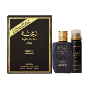 raghbaman.png LATTAFA RAGHBA MEN 3.4 OZ EDP SP + 1.7 DEO SPRAY