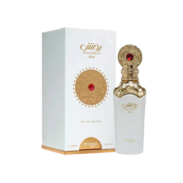 ramsh-diva-2.png AFNAN ZIMAYA RAMSH DIVA (WHITE) UNISEX 3.4 OZ EDP SP