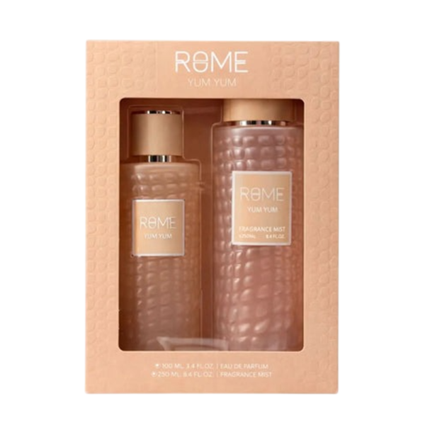 ROME YUM YUM UNISEX 3.4 OZ EDP 2PC SET WITH 8.0 BM