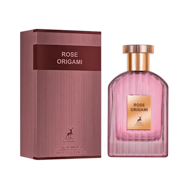 MAISON ALHAMBRA ROSE ORIGAMI 3.4 OZ EDP SP