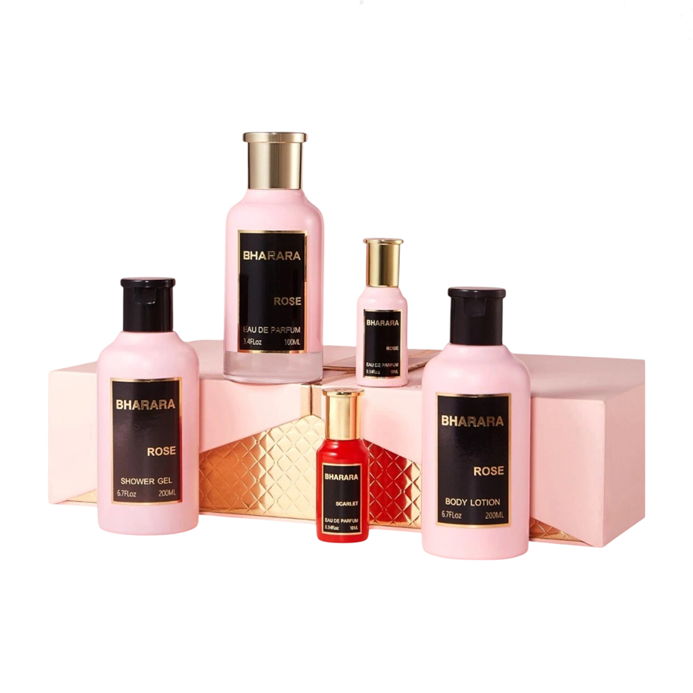 BHARARA ROSE 5PC LUXURY GIFT SET 3.4 OZ EDP SP