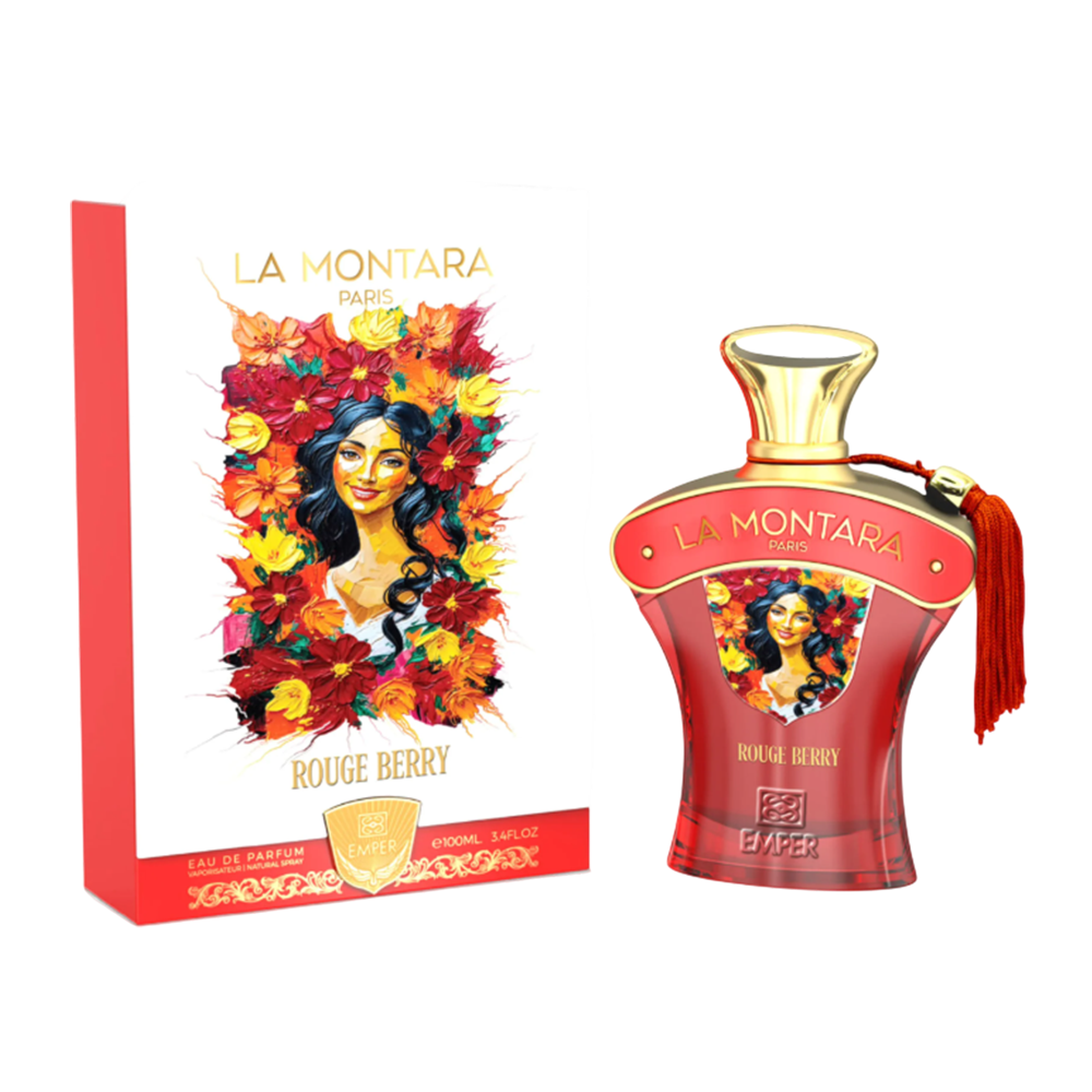EMPER LA MONTARA PARIS ROUGE BERRY WOMEN 3.4 OZ EDP SP