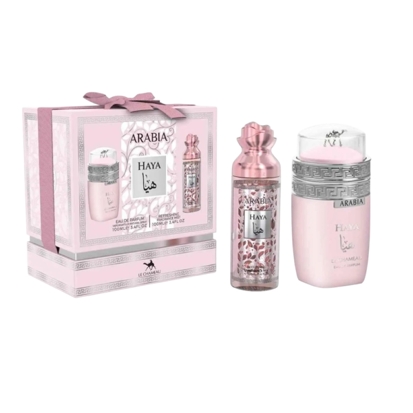 set-arabia-haya.png EMPER ARABIA HAYA SET 2PCS 3.4 OZ EDP SP + REFRESHING FRAGRANCE 3.4 OZ EDP SP
