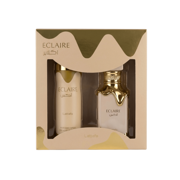 LATTAFA ECLAIRE 2 PCS GIFT SET WITH 3.4 OZ EDP SP