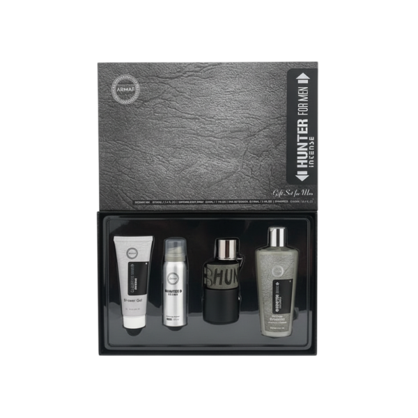 ARMAF SET HUNTER INTENSE 3.4 OZ EDP SP + 4PCS