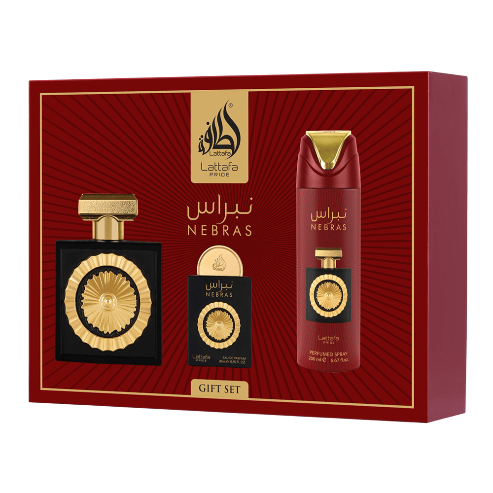 LATTAFA SET NEBRAS GIFT SET 3 PCS