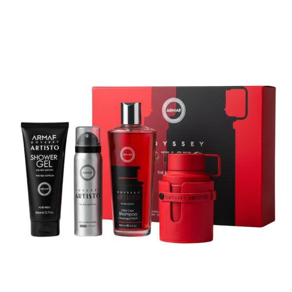 ARMAF SET ODYSSEY ARTISTO MEN 3.4OZ + 3.4 BL + 1.7DEO + 8.4 SHAMPOO