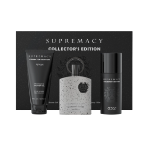 set-supremacy-collectors-edition.png AFNAN SUPREMACY COLLECTOR'S UNISEX 3PCSET 3.4 SP + 5.0 DEO + 5.0 S.GEL