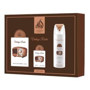 set-vintage-radio.png LATTAFA SET VINTAGE RADIO GIFT SET 3PCS