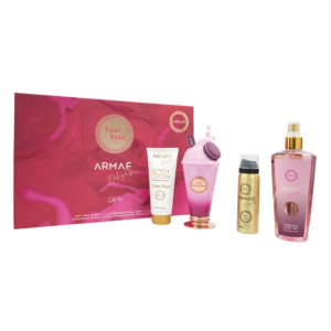 ARMAF SET YUM YUM 3.4 OZ EDP SP + 1.7 BODY SPRAY + BODY MIST