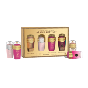 SET LE CHAMEAU ARABIA POUR FEMME 4 PCS MADAME, HAYA, HAYA CRUSH, BON VOYAGE, 0.845 OZ EDP SP