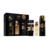 LATTAFA SET ASAD PERFUME 3.4OZ EDP + HAIR MIST + PERFUMED SPRAY
