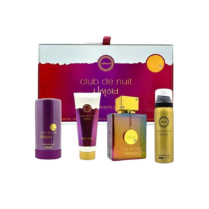 set_clubdenuit_untold.png ARMAF SET CLUB DE NUIT UNTOLD 4 PCS 3.4 EDP/1.7 OZ BODY SPRAY/2.5 DEO STICK /100ML SHOWER