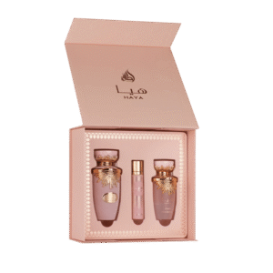 LATTAFA HAYA 3 PCS GIFTSET WITH EDP / TRAVEL SP / HM
