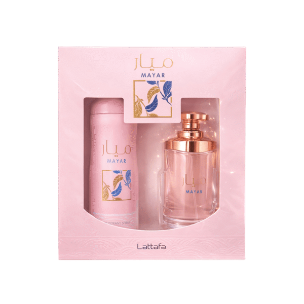 set_mayar_2pieces.png LATTAFA MAYAR 2 PCS GIFT SET WITH 3.4 OZ EDP + 6.8 OZ EDP