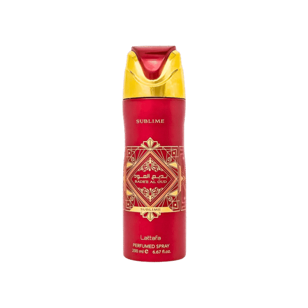 LATTAFA DEO SPRAY BADEE AL OUD SUBLIME 200 ML 6.67 FL OZ