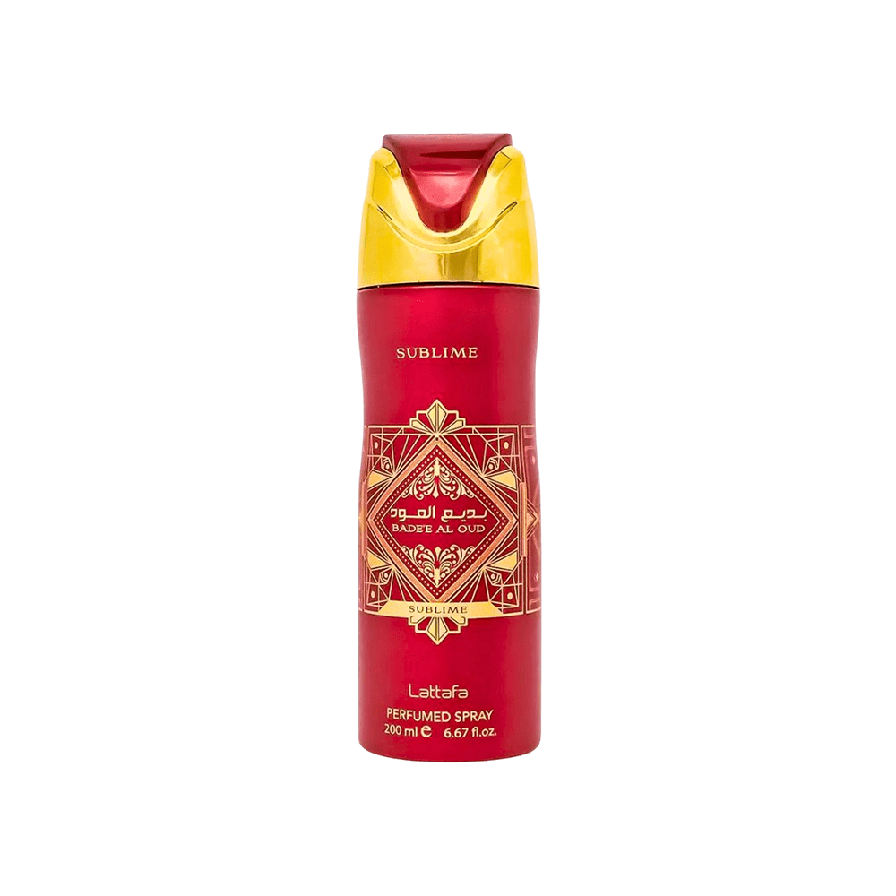 LATTAFA DEO SPRAY BADEE AL OUD SUBLIME 200 ML 6.67 FL OZ
