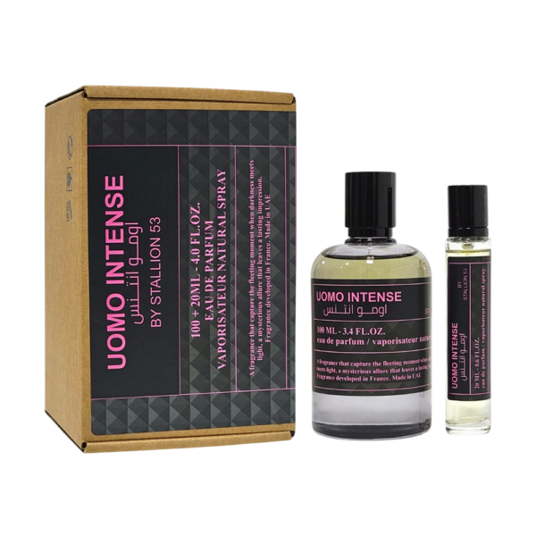 uomo-intense-1.png EMPER SET UOMO INTENSE WOMEN 2 PCS 3.4OZ EDP SP + 0.6 OZ EDP SP