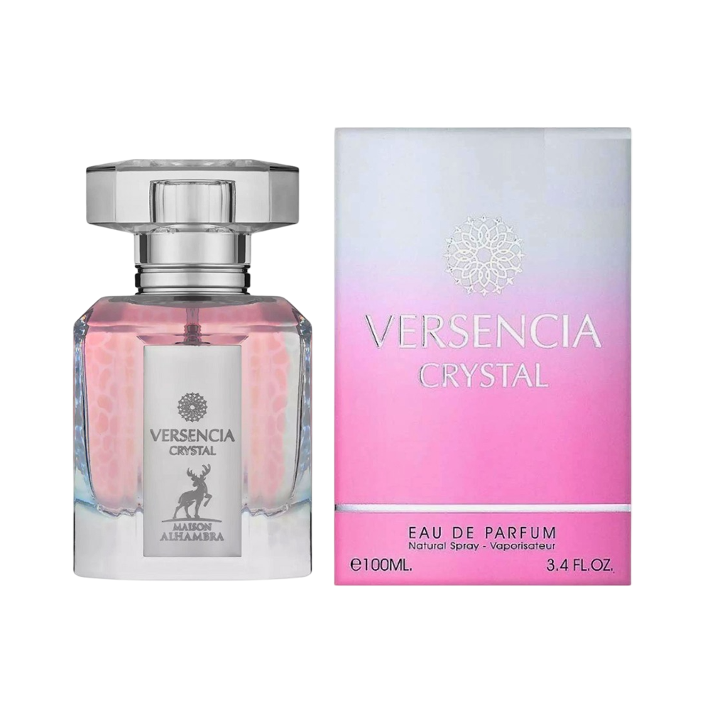 MAISON ALHAMBRA VERSENCIA CRYSTAL WOMEN 3.4 OZ EDP SP