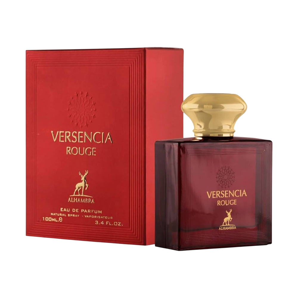 MAISON ALHAMBRA VERSENCIA ROUGE WOMEN 3.4 OZ EDP SP