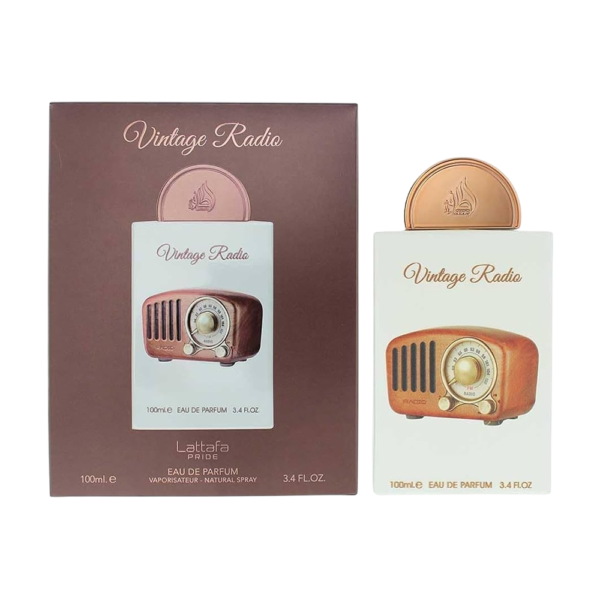 LATTAFA VINTAGE RADIO UNISEX 3.4 OZ EDP SP