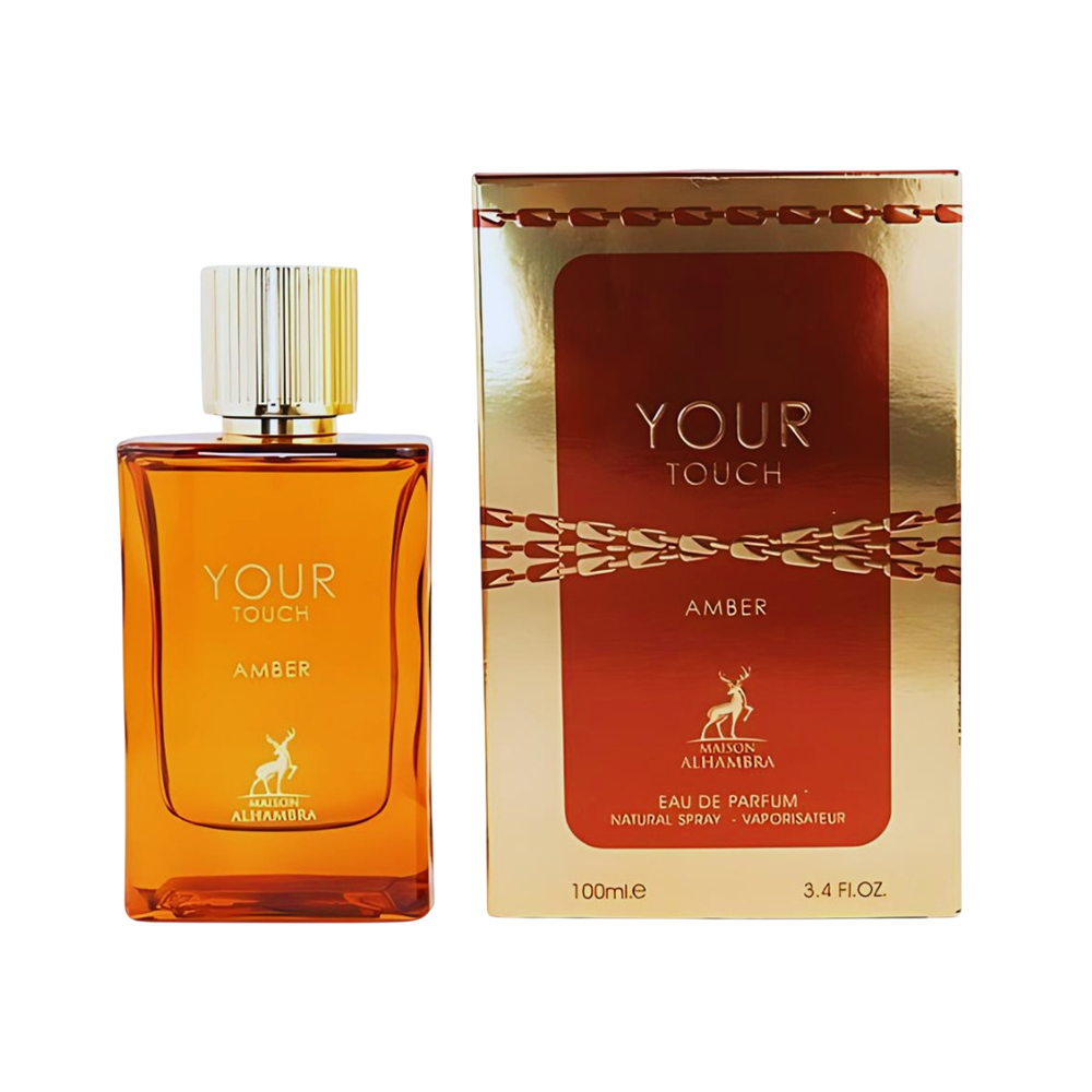 MAISON ALHAMBRA YOUR TOUCH AMBER WOMEN 3.4 OZ EDP SP